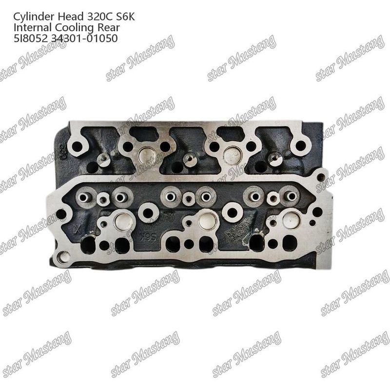 320C S6K Motorcilinderkop Interne koeler Achterkant 5I8052 34301-01050 Voor Mitsubishi Voor CAT-motoronderdelen