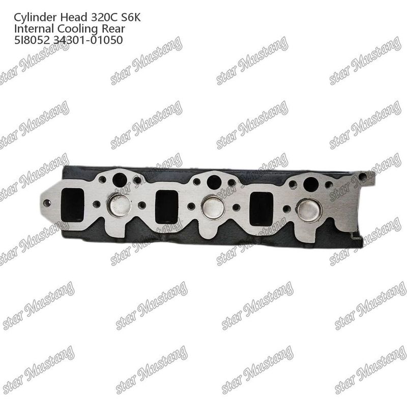 320C S6K Motorcilinderkop Interne koeler Achterkant 5I8052 34301-01050 Voor Mitsubishi Voor CAT-motoronderdelen