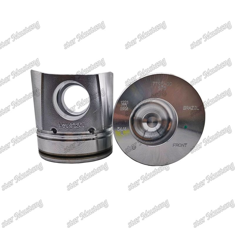 Kolven 4BT 4D102 6BT 6BT5.9 6D102 50mm Verbrandingskamer 3957795 3807795 Voor reparatieonderdelen van Cummins dieselmotoren