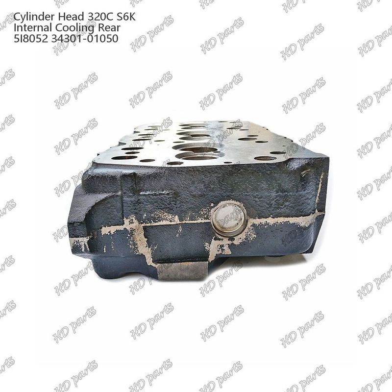 Cylinderkop 320C S6K Interne koeling Achterkant 5I8052 34301-01050 Voor Mitsubishi motor reserveonderdelen