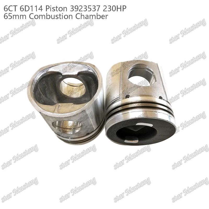Kolven 6CT 6D114 230HP 3923537 65mm Verbrandingskamer Voor reparatieonderdelen van Cummins dieselmotoren