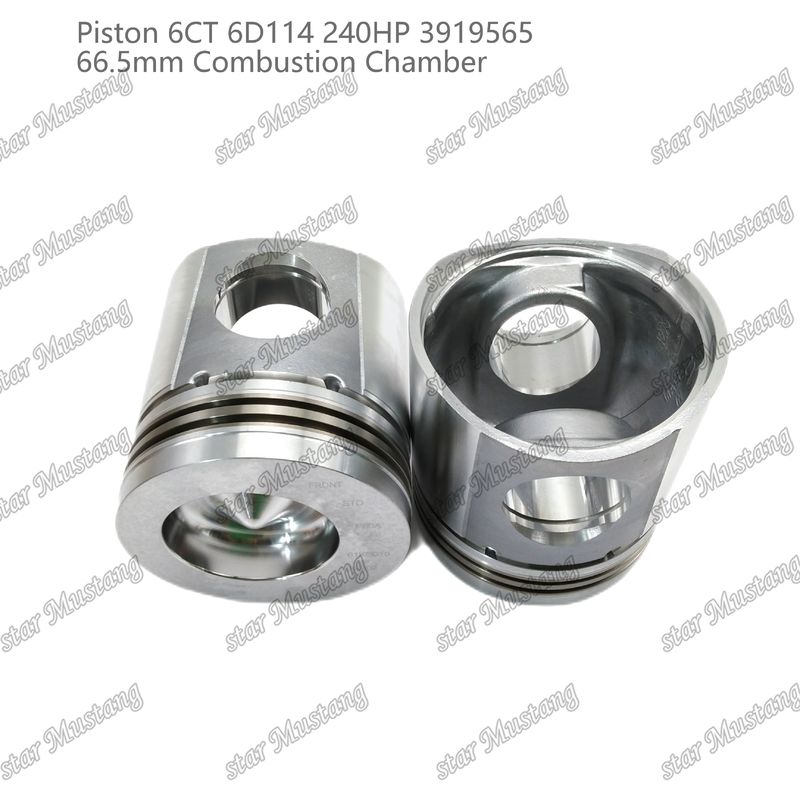 Kolven 6CT 6D114 240HP 3919565 66,5 mm Verbrandingskamer voor reparatieonderdelen van Cummins dieselmotoren