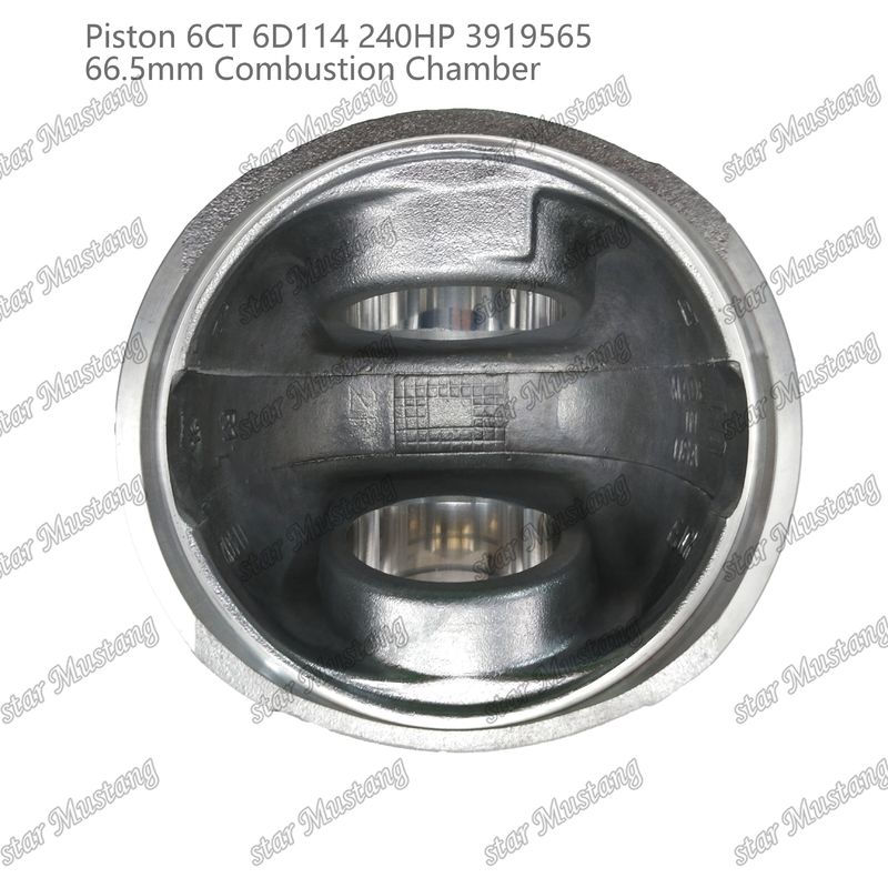 Kolven 6CT 6D114 240HP 3919565 66,5 mm Verbrandingskamer voor reparatieonderdelen van Cummins dieselmotoren