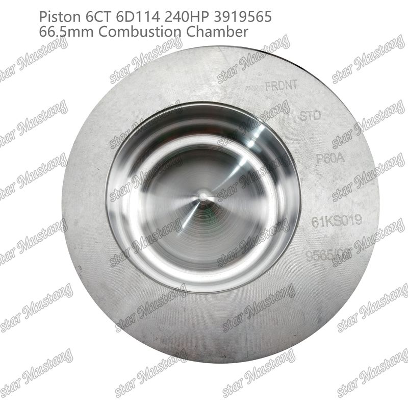 Kolven 6CT 6D114 240HP 3919565 66,5 mm Verbrandingskamer voor reparatieonderdelen van Cummins dieselmotoren