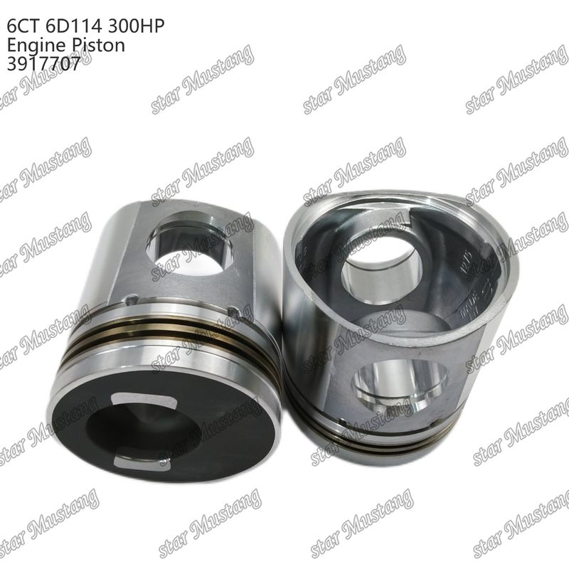 Kolven 6CT 6D114 300HP 3917707 55mm Verbrandingskamer Voor reparatieonderdelen van Cummins dieselmotoren