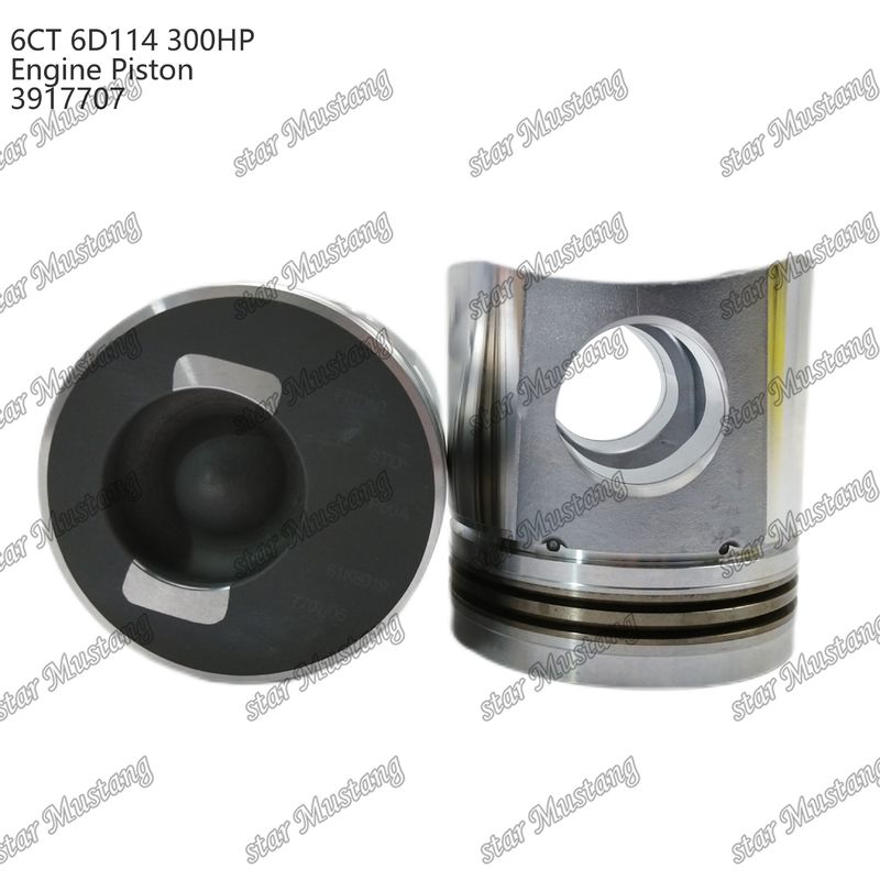Kolven 6CT 6D114 300HP 3917707 55mm Verbrandingskamer Voor reparatieonderdelen van Cummins dieselmotoren