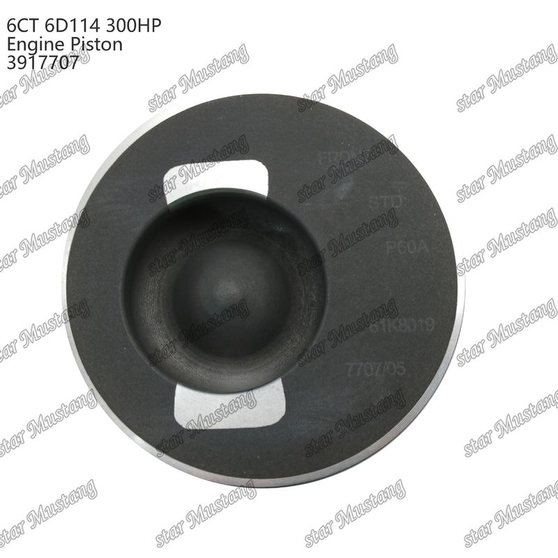 Kolven 6CT 6D114 300HP 3917707 55mm Verbrandingskamer Voor reparatieonderdelen van Cummins dieselmotoren