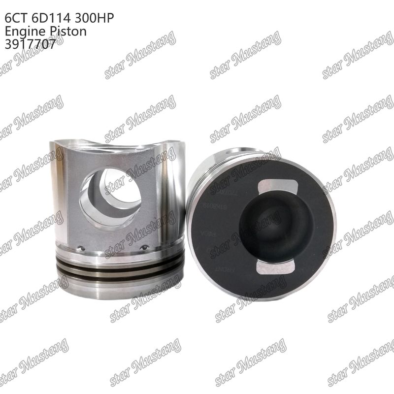 Kolven 6CT 6D114 300HP 3917707 55mm Verbrandingskamer Voor reparatieonderdelen van Cummins dieselmotoren