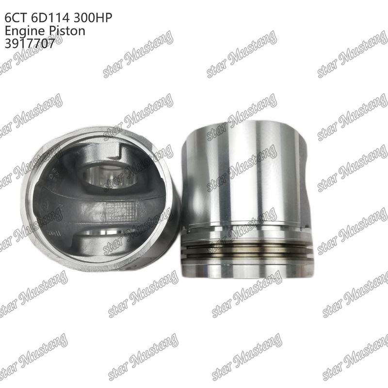 Kolven 6CT 6D114 300HP 3917707 55mm Verbrandingskamer Voor reparatieonderdelen van Cummins dieselmotoren