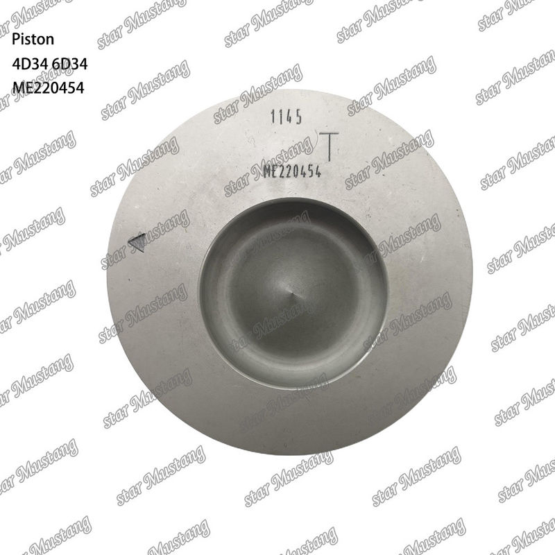 6D34 Motor Kolven Pin Hole 36mm Met Alfin Met Olie Gallery ME220454 Voor Mitsubishi motor onderdelen