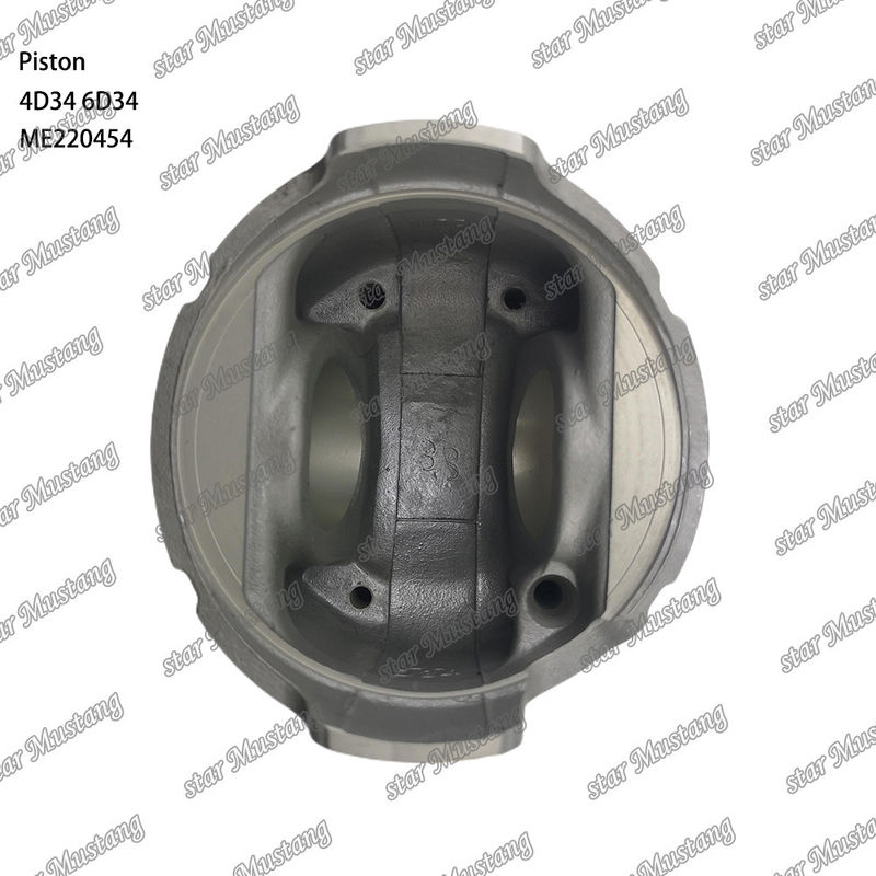 6D34 Motor Kolven Pin Hole 36mm Met Alfin Met Olie Gallery ME220454 Voor Mitsubishi motor onderdelen