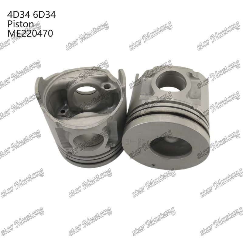6D34 Motor zuiger pin gat 36mm Met Alfin Met olie galerij ME220470 Voor Mitsubishi motor onderdelen