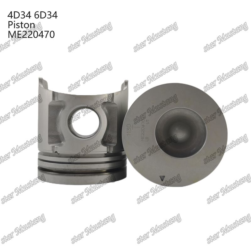 6D34 Motor zuiger pin gat 36mm Met Alfin Met olie galerij ME220470 Voor Mitsubishi motor onderdelen