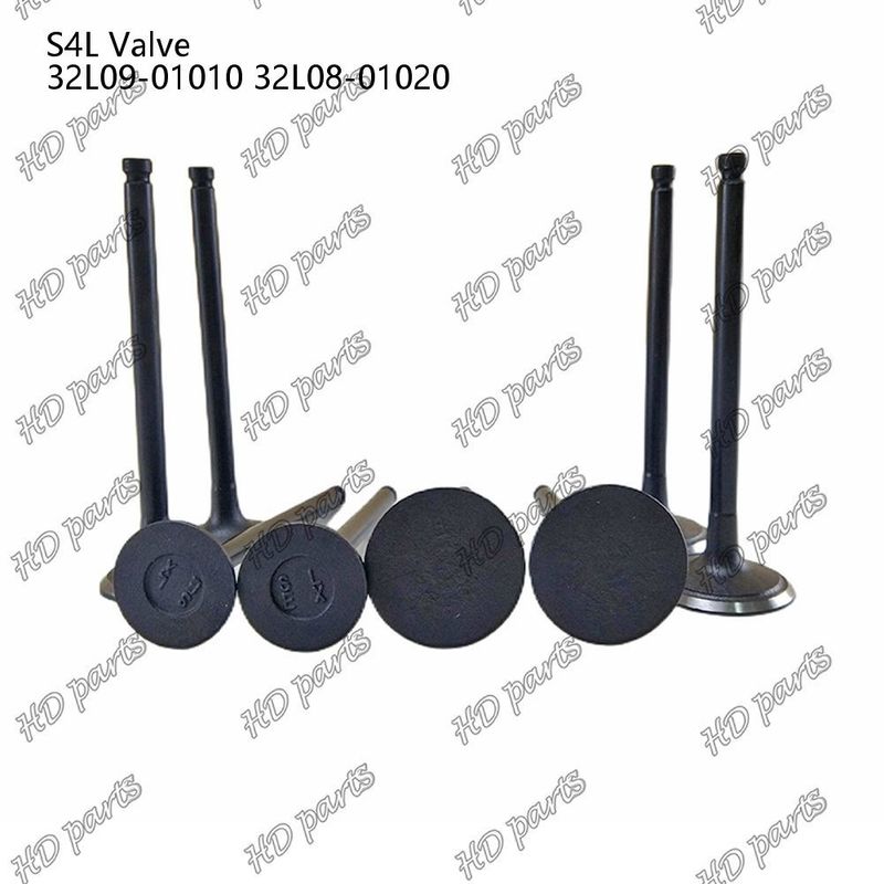 Valve S4L IN 32L09-01010 EX 32L08-01020 Voor reparatieonderdelen van dieselmotoren van Mitsubishi
