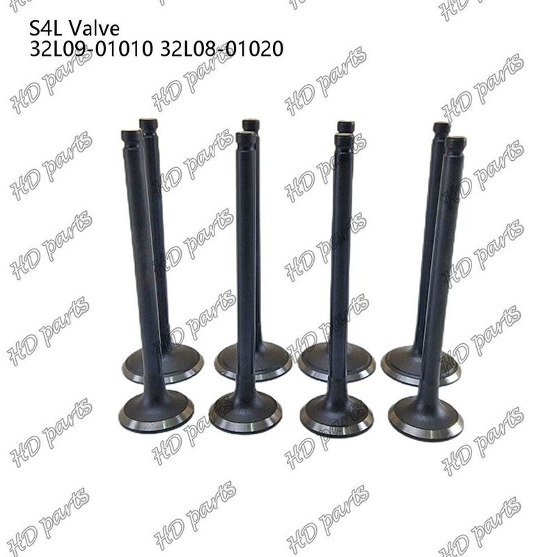 Valve S4L IN 32L09-01010 EX 32L08-01020 Voor reparatieonderdelen van dieselmotoren van Mitsubishi