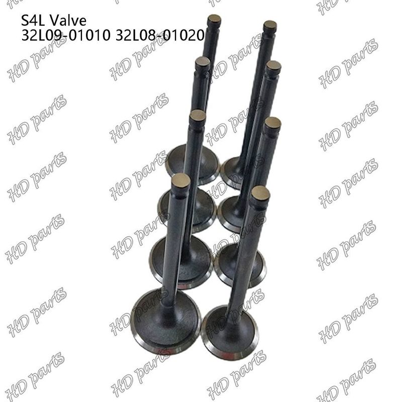 Valve S4L IN 32L09-01010 EX 32L08-01020 Voor reparatieonderdelen van dieselmotoren van Mitsubishi