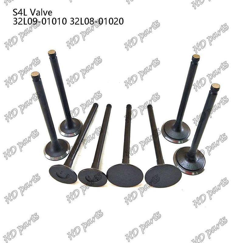 Valve S4L IN 32L09-01010 EX 32L08-01020 Voor reparatieonderdelen van dieselmotoren van Mitsubishi