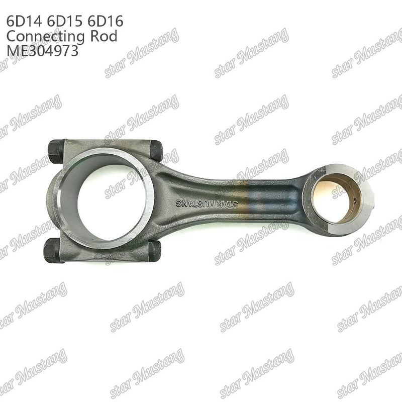 Duurzaamheid Diesel Machinery Driving Connecting Rod 6D14 6D15 6D16 Staggered Beveled With Nut ME304973 Voor Mitsubishi
