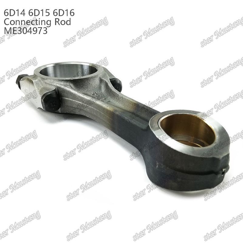 Duurzaamheid Diesel Machinery Driving Connecting Rod 6D14 6D15 6D16 Staggered Beveled With Nut ME304973 Voor Mitsubishi