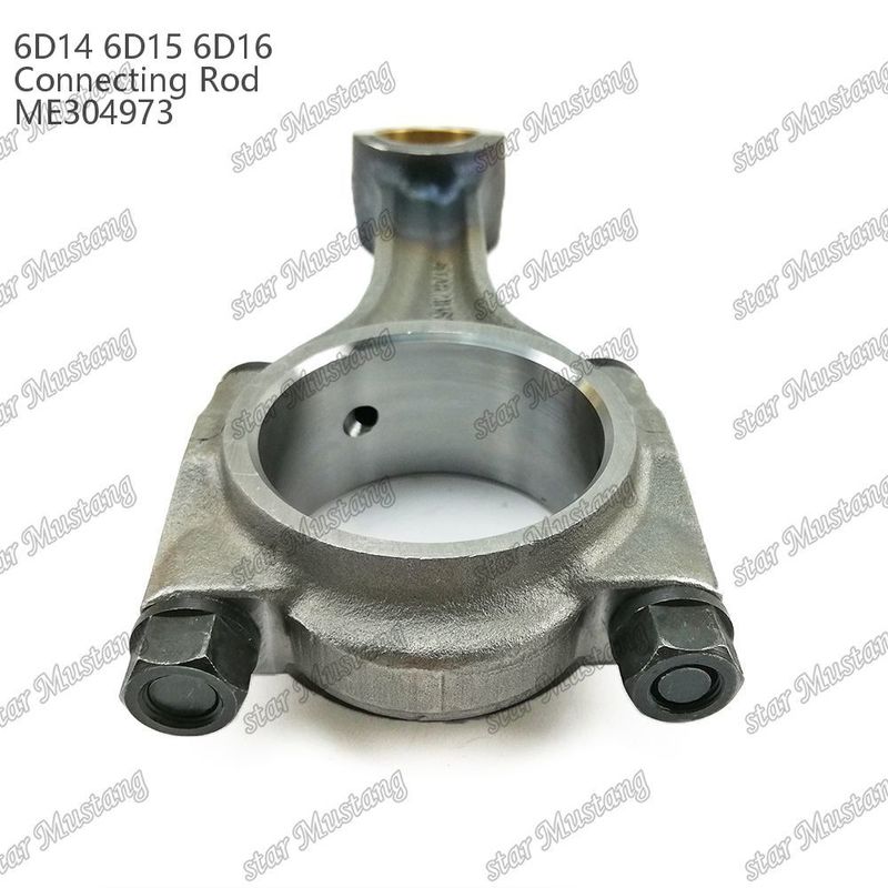Duurzaamheid Diesel Machinery Driving Connecting Rod 6D14 6D15 6D16 Staggered Beveled With Nut ME304973 Voor Mitsubishi