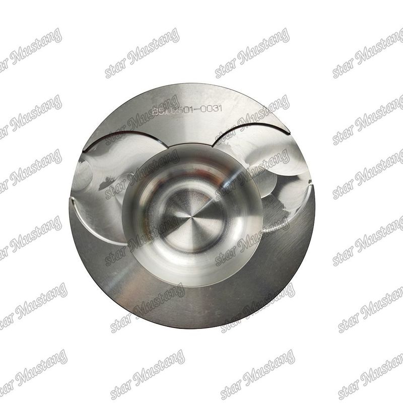 Kolven D2366 Puntige bodem 65.02501-0031 Voor Doosan Dieselmotor Reparatieonderdelen
