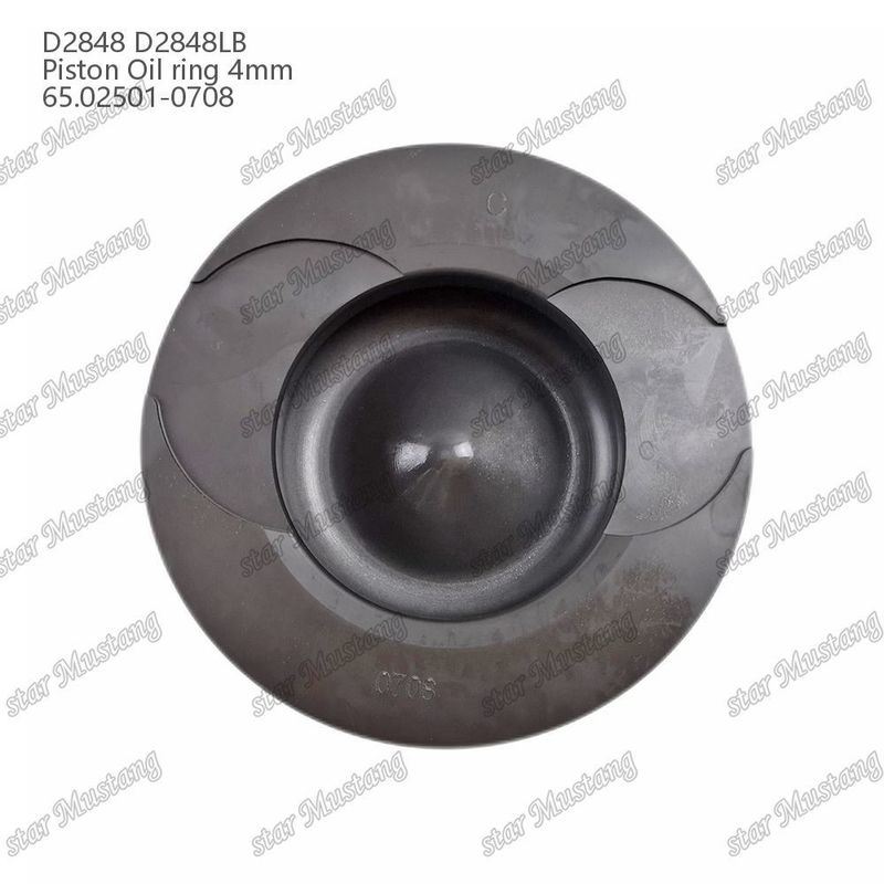 Kolven D2848 D2848LB Olie ring 4mm 65.02501-0708 Voor Doosan Diesel motor reparatieonderdelen