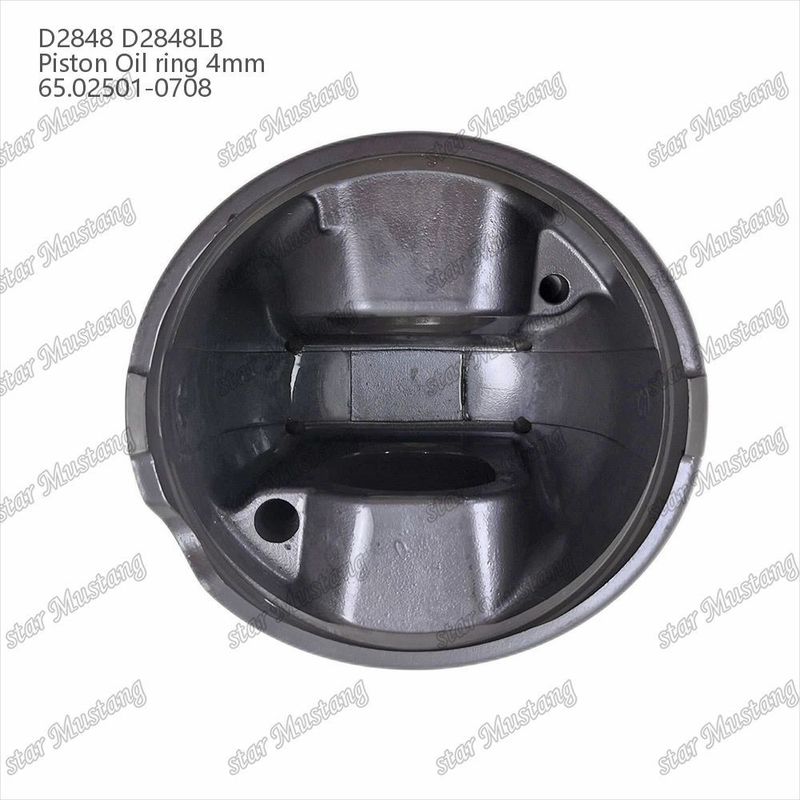Kolven D2848 D2848LB Olie ring 4mm 65.02501-0708 Voor Doosan Diesel motor reparatieonderdelen