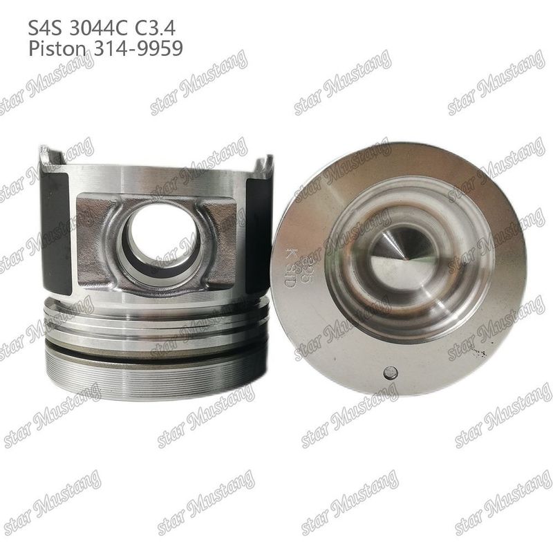 S4S 3044C C3.4 825 Motor zuiger Alfin kamer Grootte 53mm 60mm Olie ring 4mm 314-9959 Voor Mitsubishi motor onderdelen