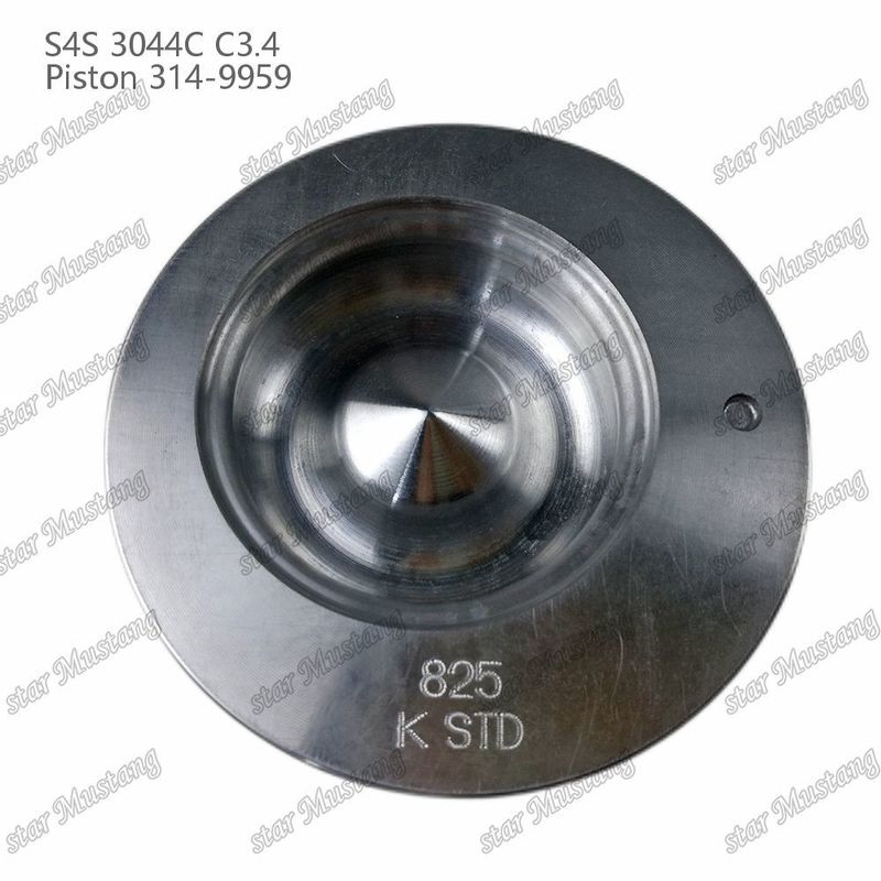 S4S 3044C C3.4 825 Motor zuiger Alfin kamer Grootte 53mm 60mm Olie ring 4mm 314-9959 Voor Mitsubishi motor onderdelen