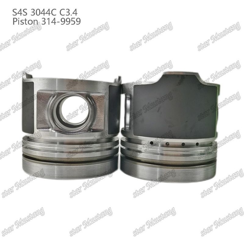 S4S 3044C C3.4 825 Motor zuiger Alfin kamer Grootte 53mm 60mm Olie ring 4mm 314-9959 Voor Mitsubishi motor onderdelen