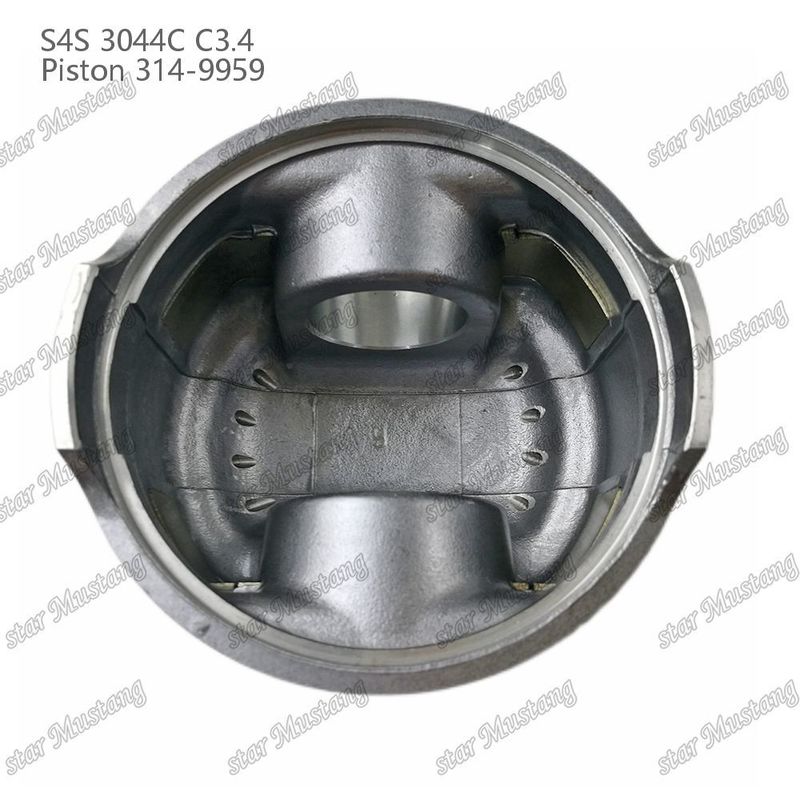 S4S 3044C C3.4 825 Motor zuiger Alfin kamer Grootte 53mm 60mm Olie ring 4mm 314-9959 Voor Mitsubishi motor onderdelen
