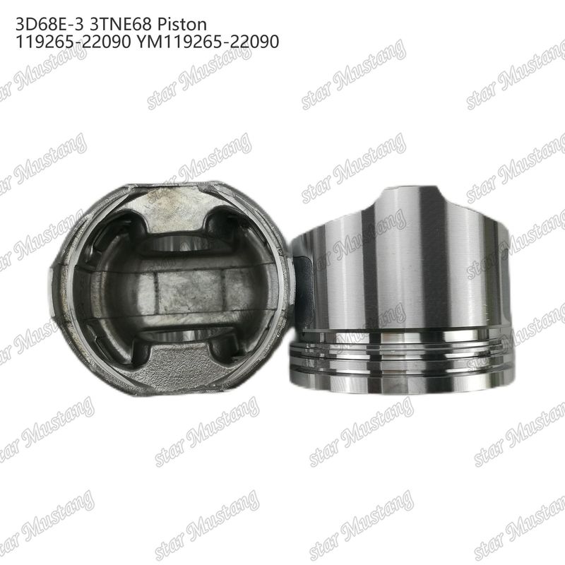 Kolven 3D68E-3 3TNE68 Hoogte 53mm 119265-22090 YM119265-22090 Voor Yanmar Dieselmotor Reparatieonderdelen