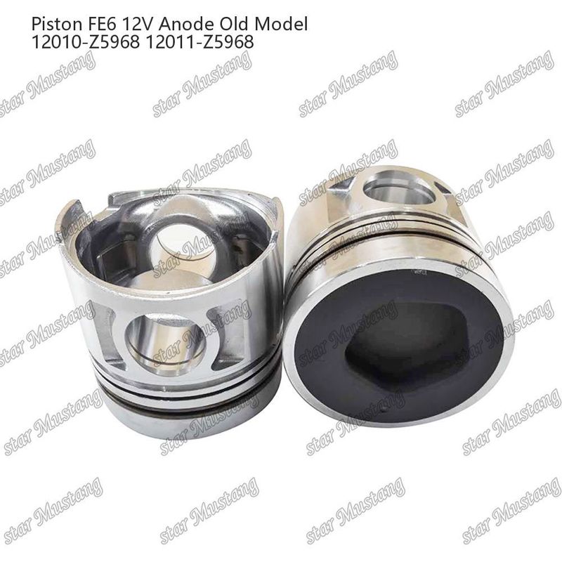 FE6 Motor zuiger 12 kleppen 12010-Z5968 12011-Z5968 Voor Nissan motor onderdelen