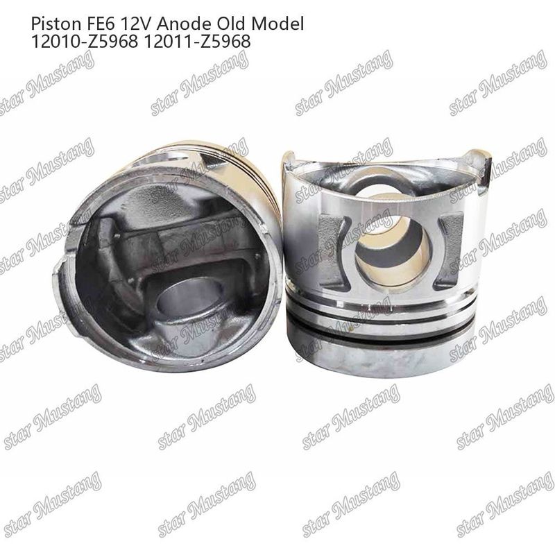 FE6 Motor zuiger 12 kleppen 12010-Z5968 12011-Z5968 Voor Nissan motor onderdelen