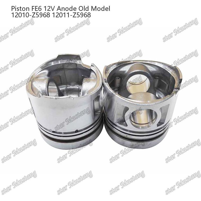 FE6 Motor zuiger 12 kleppen 12010-Z5968 12011-Z5968 Voor Nissan motor onderdelen