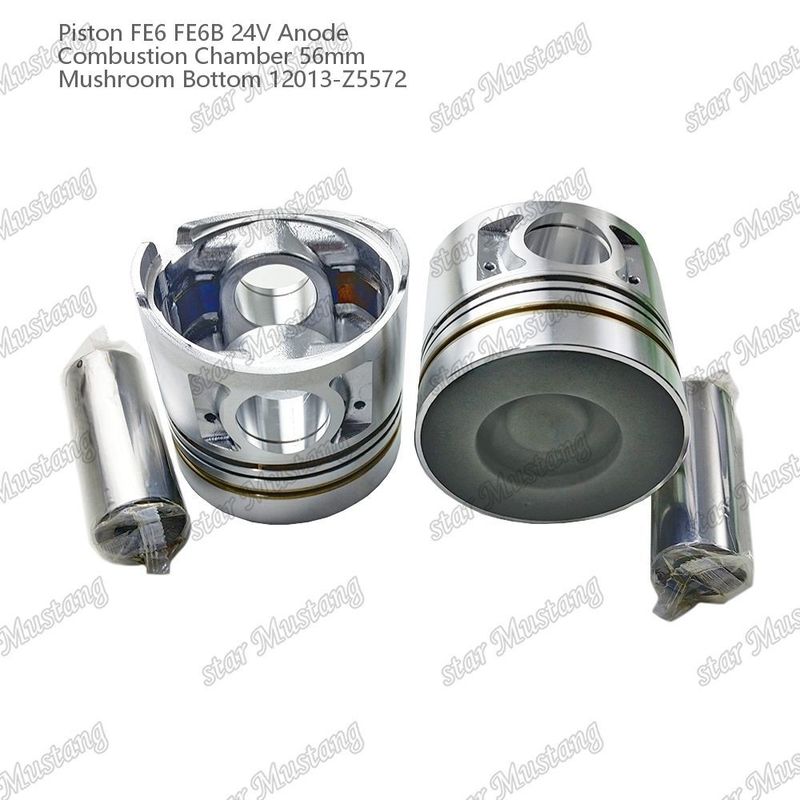 FE6 FE6B Motor zuiger 24V Kamer Grootte 56mm 2.5x2x4mm 12013-Z5572 Voor Nissan motor onderdelen