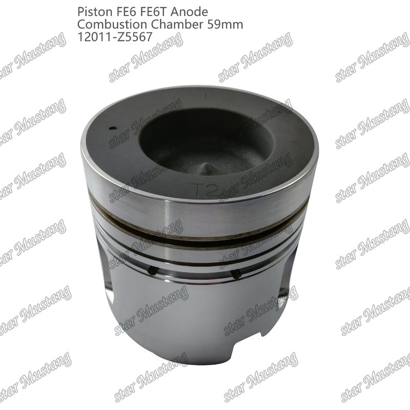 FE6 FE6T Motor Kolvenkamer Grootte 59mm 3x2x4mm 12011-Z5567 Voor Nissan motor onderdelen