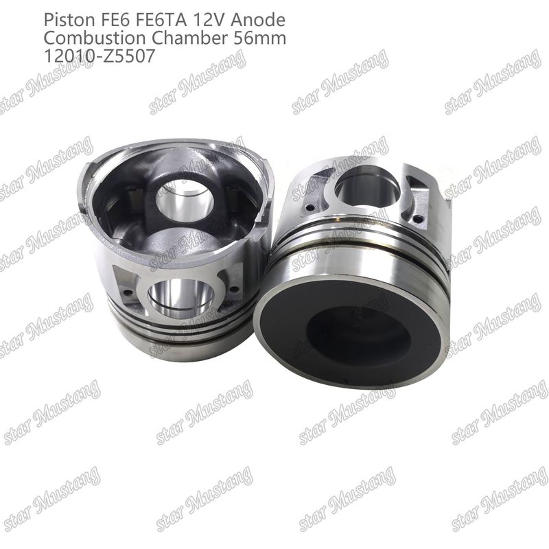 FE6 FE6TA Motor zuiger12V Kamer Grootte 56mm 2.5x2x4mm 12010-Z5507 Voor Nissan motor onderdelen