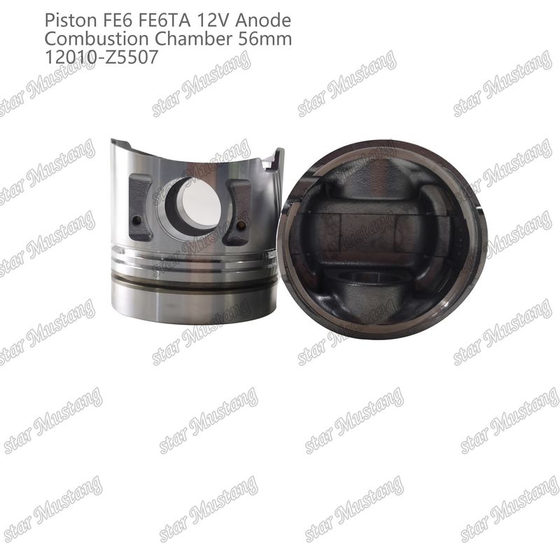 FE6 FE6TA Motor zuiger12V Kamer Grootte 56mm 2.5x2x4mm 12010-Z5507 Voor Nissan motor onderdelen