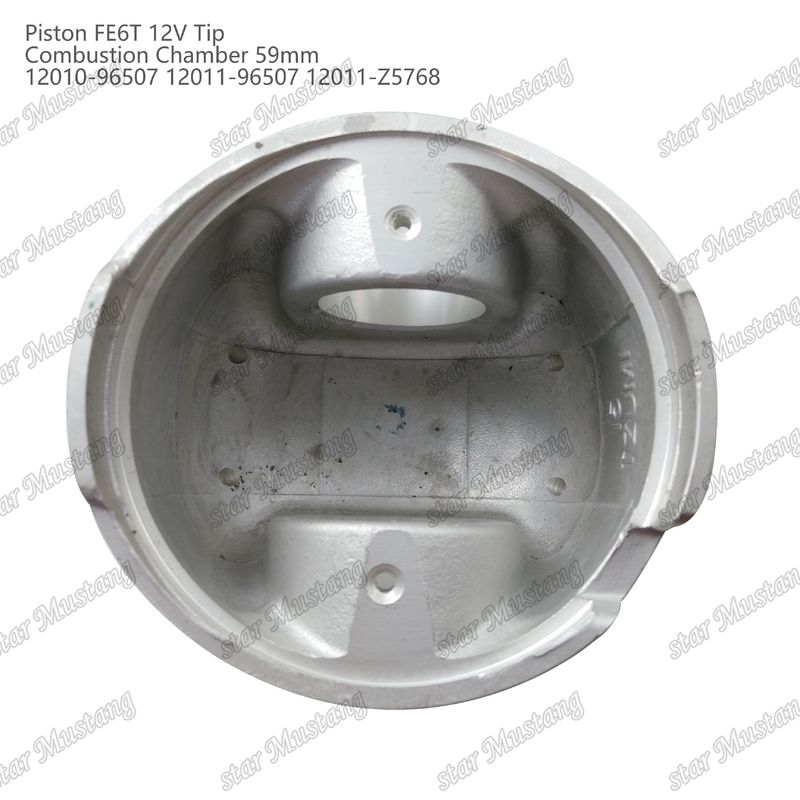FE6T Motor zuiger 12V Kamer Grootte 59mm 3x2x4mm 12010-96507 12011-96507 12011-Z5768 Voor Nissan motor onderdelen