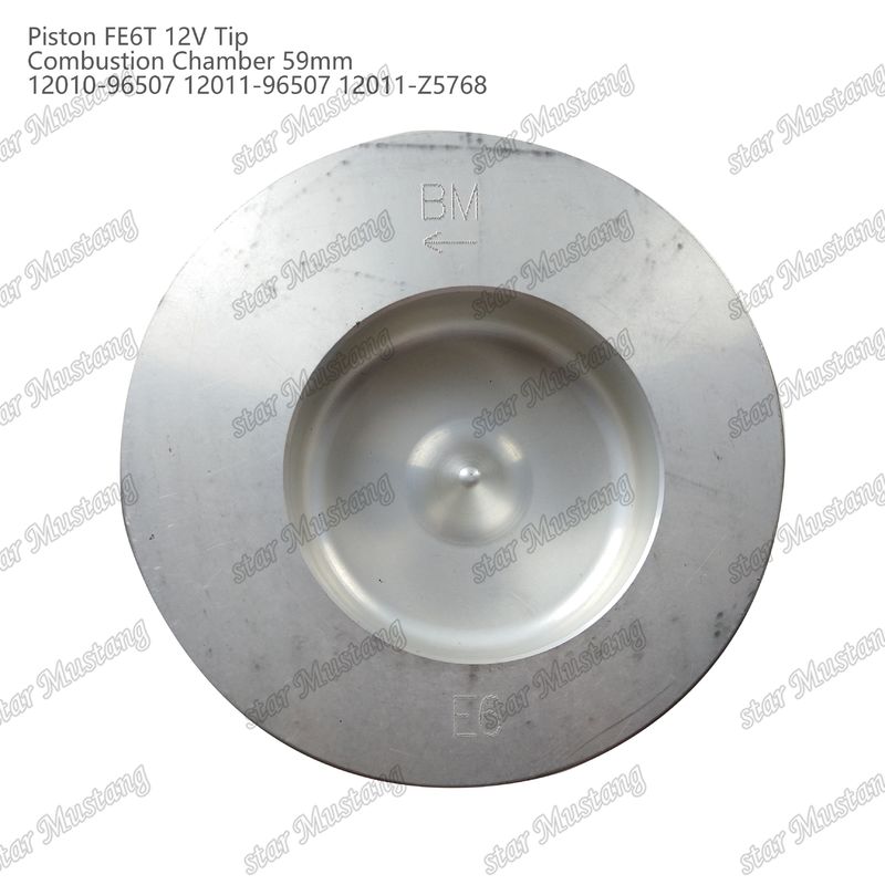 FE6T Motor zuiger 12V Kamer Grootte 59mm 3x2x4mm 12010-96507 12011-96507 12011-Z5768 Voor Nissan motor onderdelen