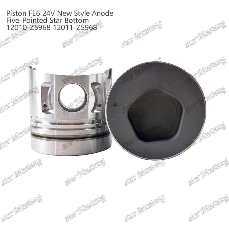 FE6T Motor zuiger 24V Nieuw type 2.5x2x4mm 12011-Z5776 12011-Z5506 12011-Z5968 Voor Nissan motor onderdelen