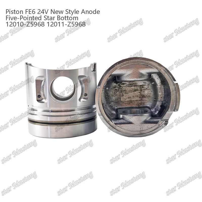 FE6T Motor zuiger 24V Nieuw type 2.5x2x4mm 12011-Z5776 12011-Z5506 12011-Z5968 Voor Nissan motor onderdelen