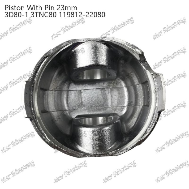 Kolven 3D80-1 3TNC80 PIN SIZE 23mm 119812-22080 Voor Yanmar Diesel motor reparatieonderdelen