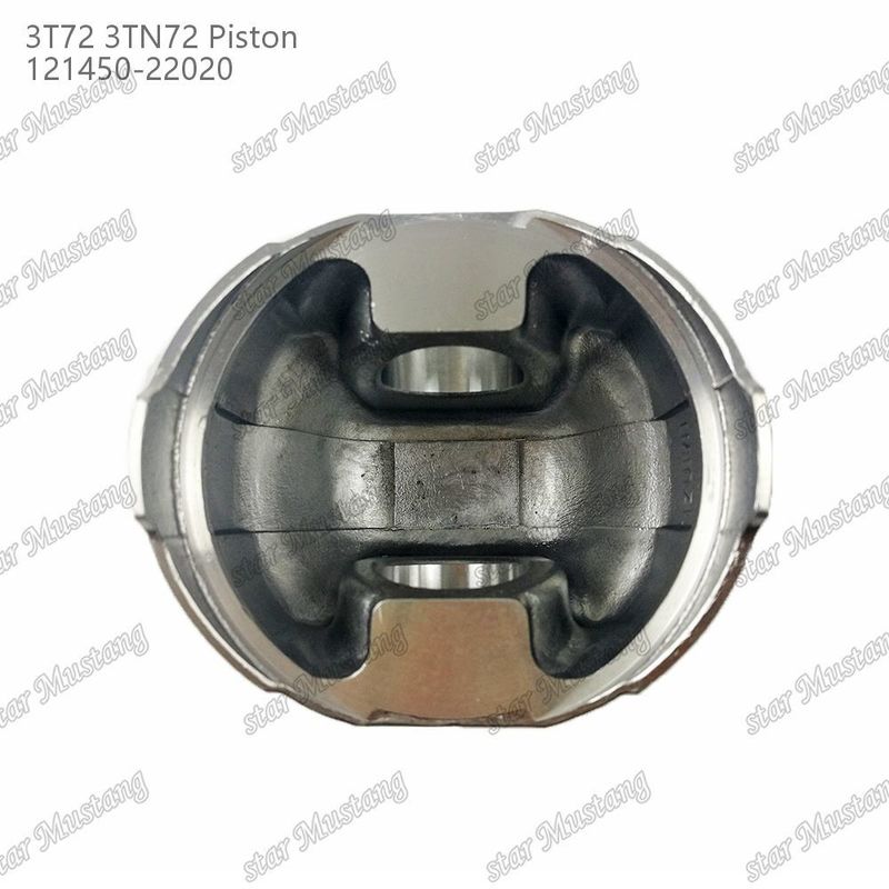 Kolven 3TN72 3T72 Platte bodem 65.5 mm Hoogte 121450-22020 Voor Yanmar Diesel motor reparatieonderdelen