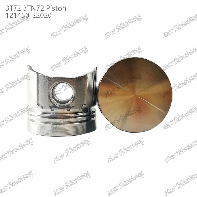 Kolven 3TN72 3T72 Platte bodem 65.5 mm Hoogte 121450-22020 Voor Yanmar Diesel motor reparatieonderdelen
