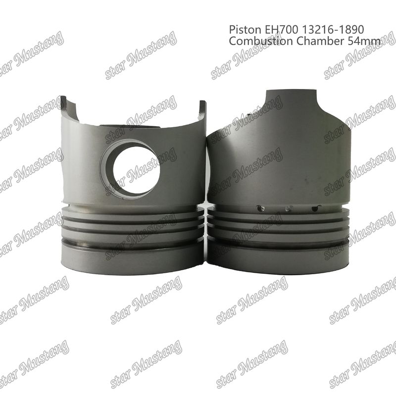 Kolven EH700 verbrandingskamer 54mm 13216-1890 Voor Hino Diesel motor reparatieonderdelen