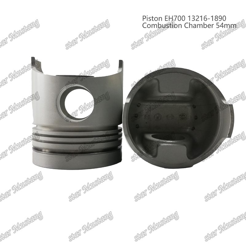 Kolven EH700 verbrandingskamer 54mm 13216-1890 Voor Hino Diesel motor reparatieonderdelen
