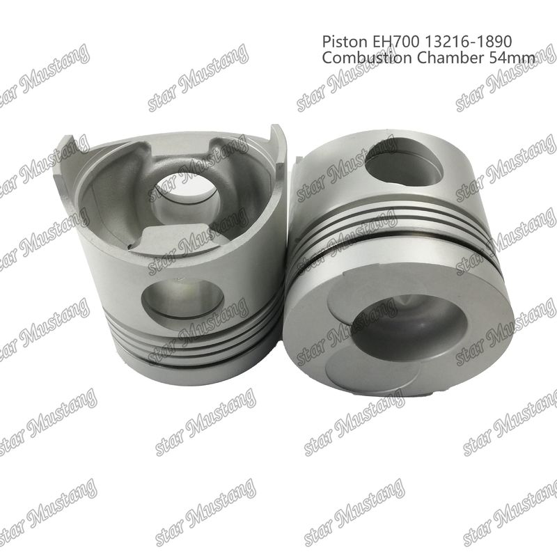 Kolven EH700 verbrandingskamer 54mm 13216-1890 Voor Hino Diesel motor reparatieonderdelen