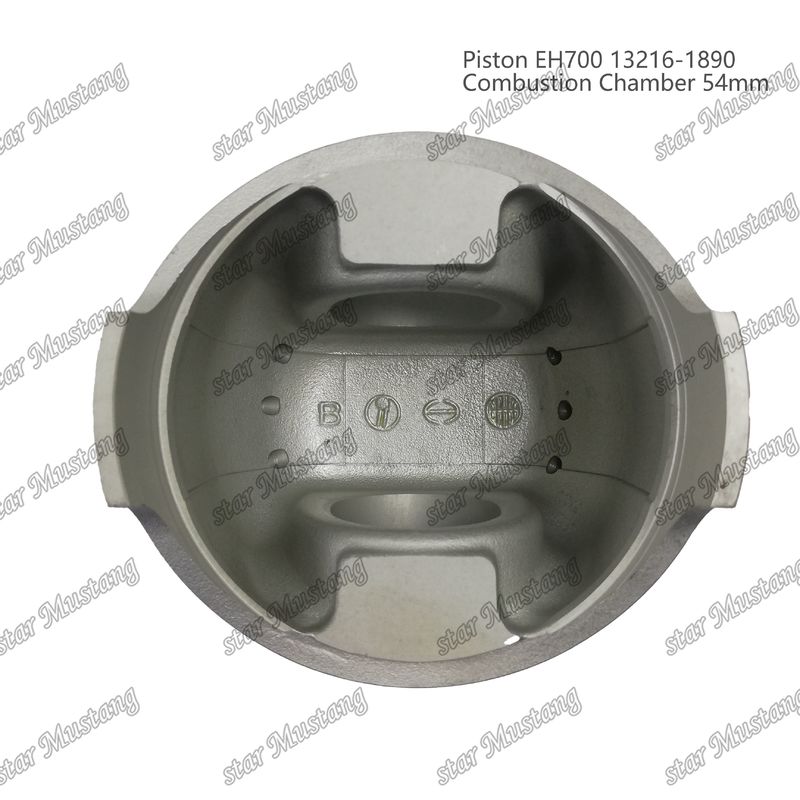 Kolven EH700 verbrandingskamer 54mm 13216-1890 Voor Hino Diesel motor reparatieonderdelen